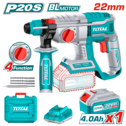 Cordless 20V Rotary Hammer Drill Brushless 22mm