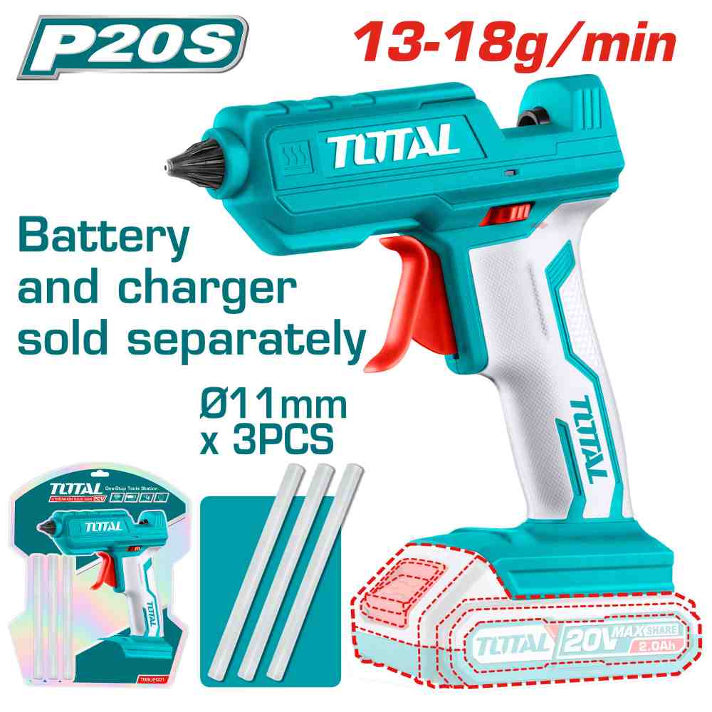 Cordless Glue Gun 20V - (Battery Excluded)
