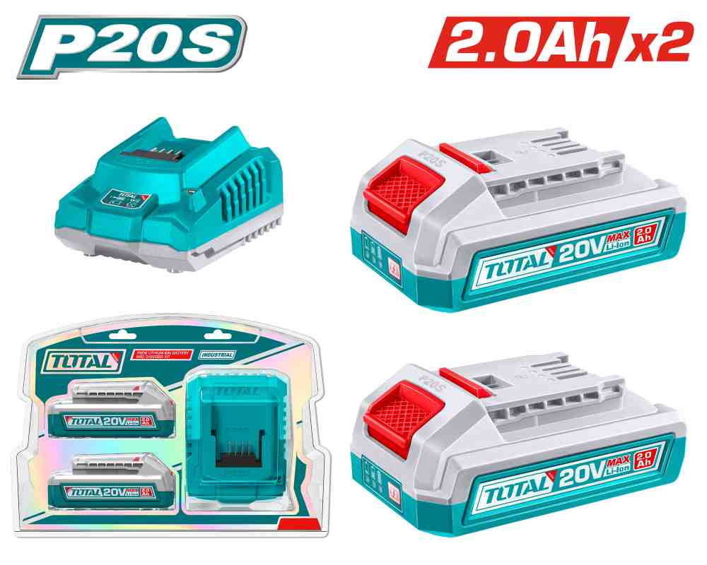 Lithium-Ion Cordless 2 Pc battery pack