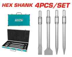 Hex Chisel Set 4Pc SDS