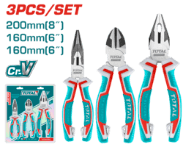 Plier Set 3Pc