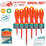 Insulated Screwdriver Set 6pc