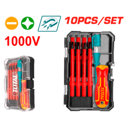 10 Pcs interchangeable Insulated screwdriver set