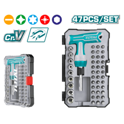 47 Pcs T-handle wrench screwdriver set