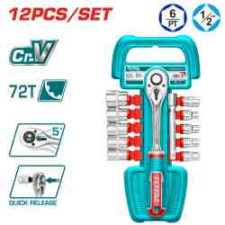 Include：12 Pcs 1/2" Socket Set
