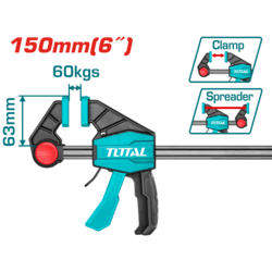 Clamp size:63x150mm