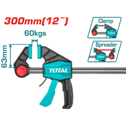 Clamp size:63x300mm