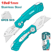 Stainless steel folding knife