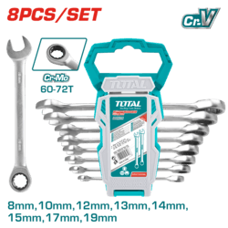 8pcs Ratchet Spanner Set