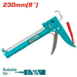 Caulking Gun 9" Half Barrel 1mm Thick